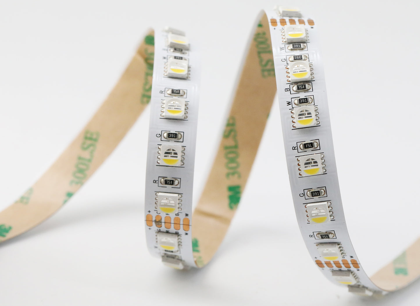 Ruban LED 24V 5050 Pro RGB+W (4000°K) - 18W - 5 mètres