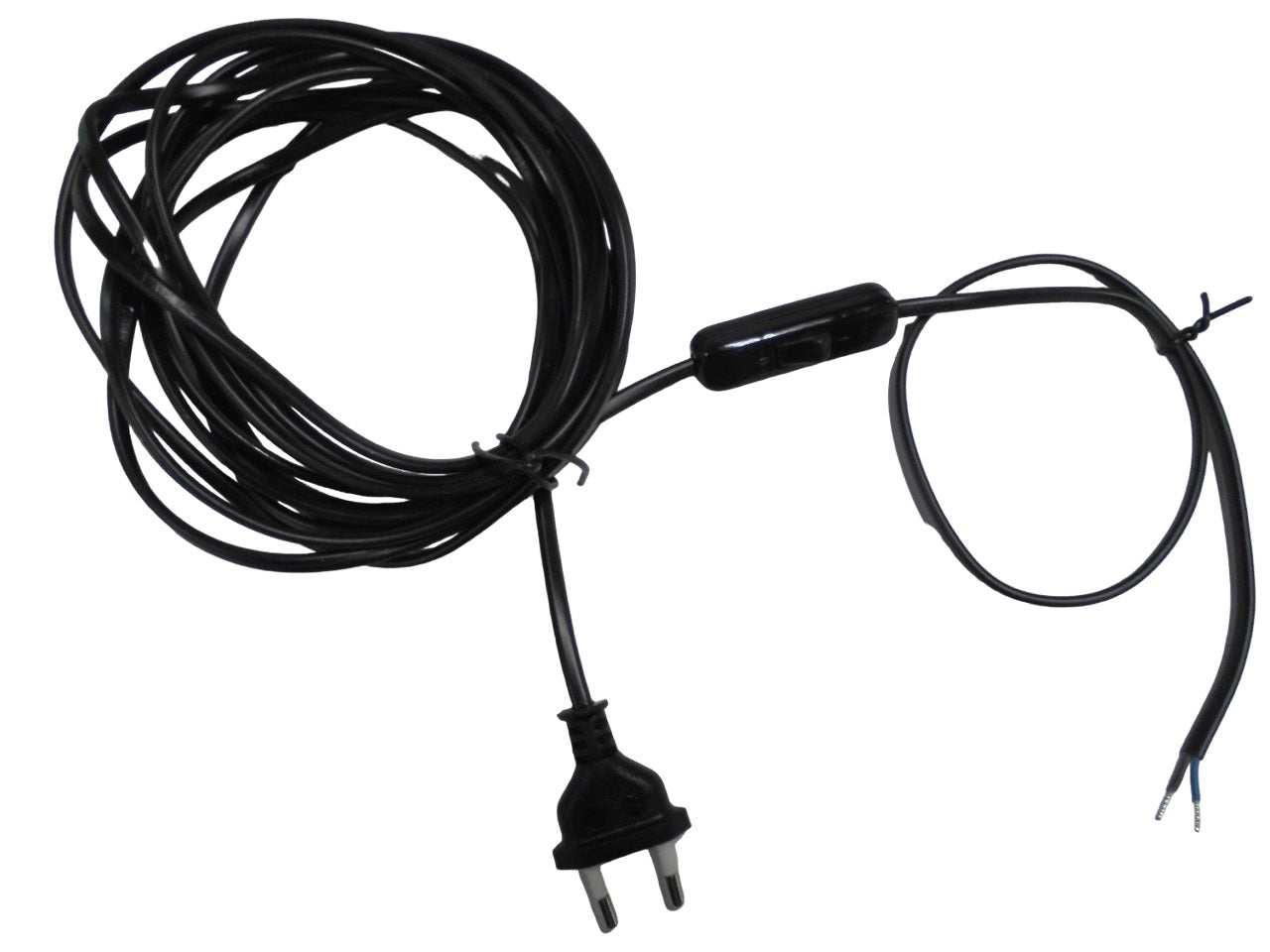 Cordon Noir 5M05 2X0.75 avec interrupteur