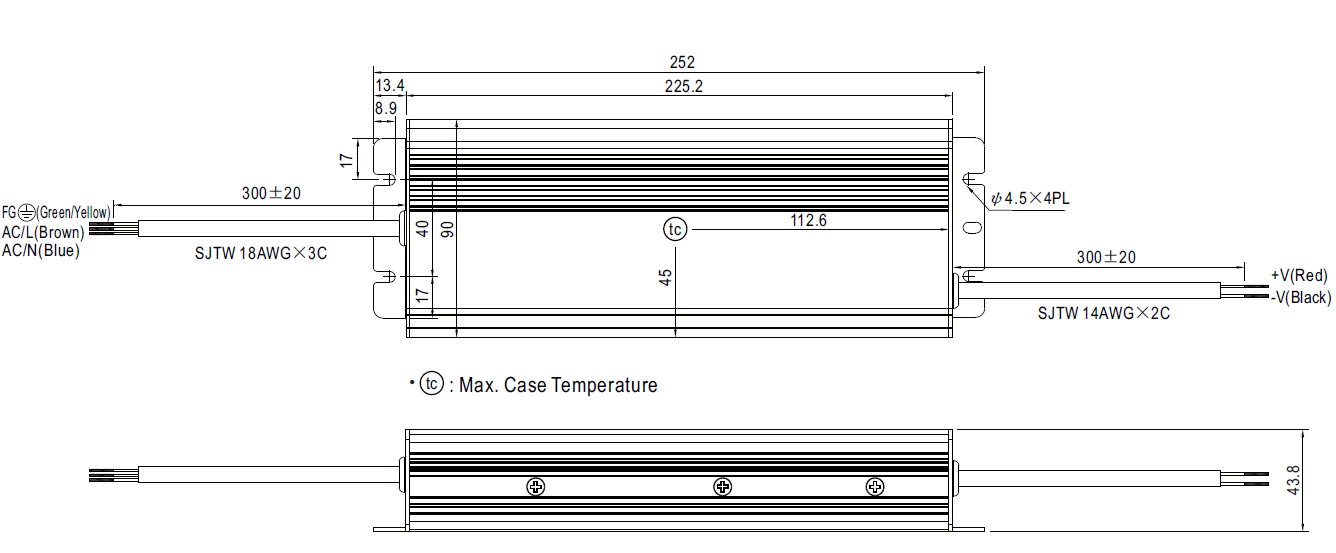 Convertisseur 24V - 320W - IP67