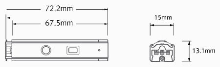 Dimmer en ligne pour réglette dimmable 2700°K~6000°K 24V FLX Stix DDV - Diva 2