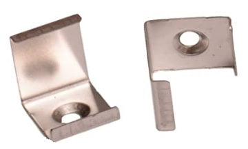 Clips de fixation pour rail d'angle 16x16mm