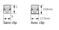 Réglette étanche CDV - 4W - 300mm - 24V - IP65